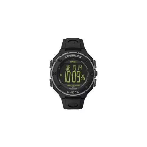 Timex Ročna ura Rugged Digital Expedition T49950 Črna