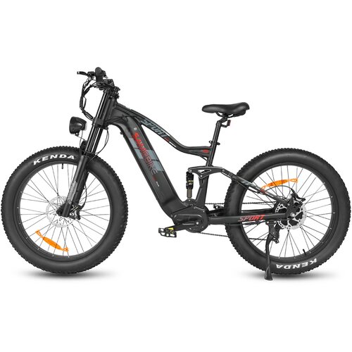 Samebike RSA08-II 1000W električno kolo za vse terene, 48V 17Ah, maks. 45km/h, črno, (21960358) Cene
