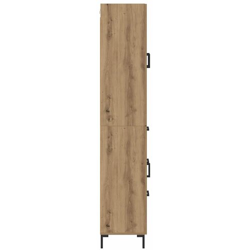  Highboard 2 kom. Umjetnički hrast 69,5 x 34 x 180 cm Slike