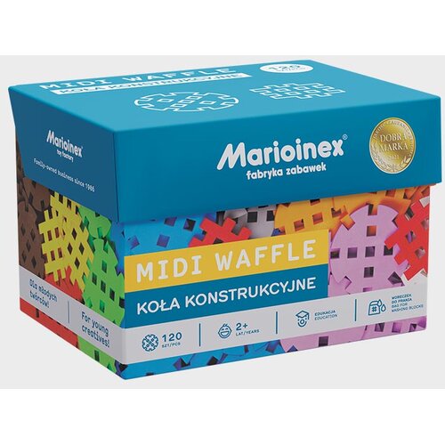 Marioinex Midi Waffle kotači za konstukcije 120 kom Cene