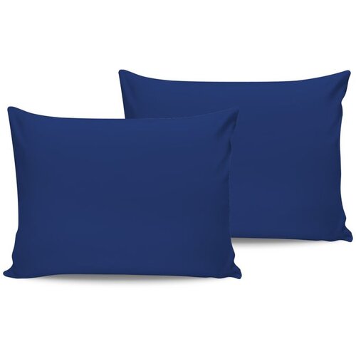  De Dark Blue Dark Blue Satin Pillowcase Set (2 Pieces) (EU) (IT) Cene
