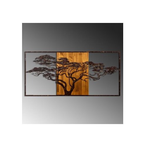 Wallity Zidna dekoracija Akacija-328-A, 147cmx70cmx3cm, Hrast Slike