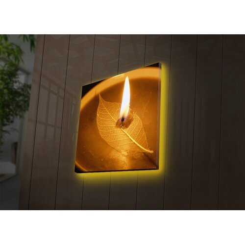 Wallity Zidna slika sa LED osvetljenjem 4040DACT-27, 40x40 cm Cijene