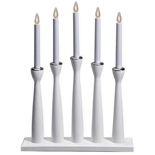 Marksl&amp;ouml;jd 702229 - Božićni svećnjak MASESK&amp;Auml;R 5xE10/3W/230V beli Slike