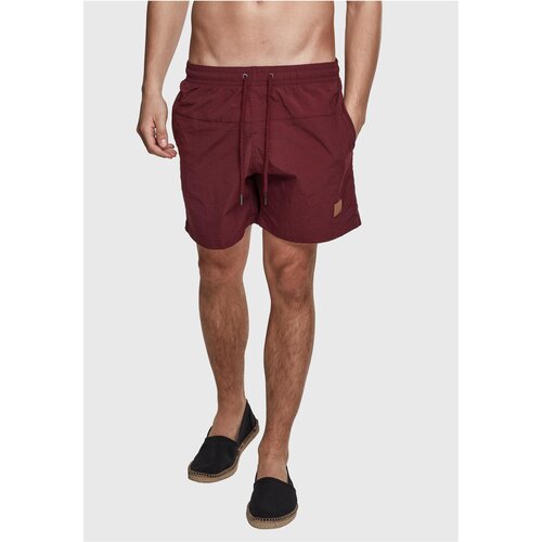 UC Men Block Swim Shorts cherry Slike