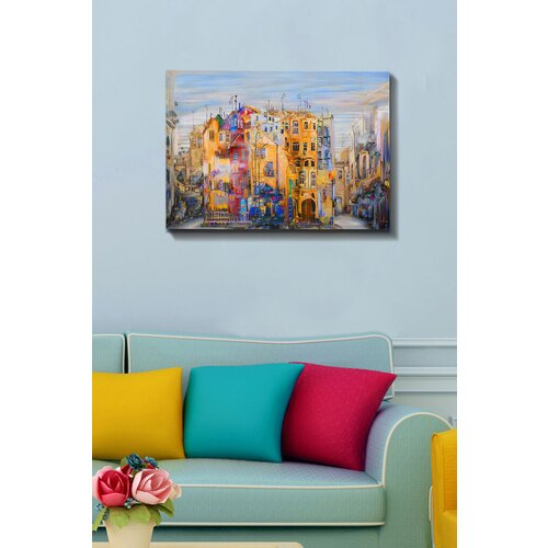 Wallity Slika Kanvas Tablo-155, 50x70 cm Cene