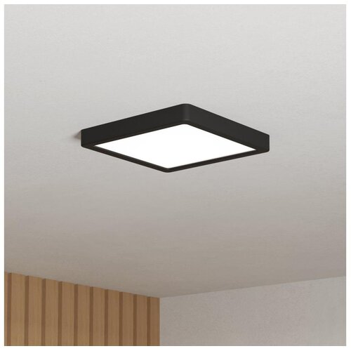 Eglo 901329 - LED kupatilsko plafonsko svetlo FUEVA LED/10,5W/230V 22x22cm IP44 crna Cene