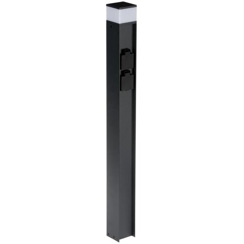Kanlux 38767 - Spolja&scaron;nja lampa DASTEN sa 2 utičnicama, 1xG9/11W/230V, 80 cm, IP44, antracit Cene
