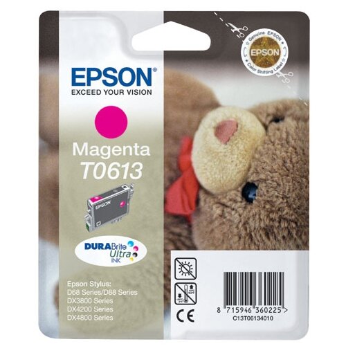  Kartuša Epson T0613 rdeča/magenta - original Cene