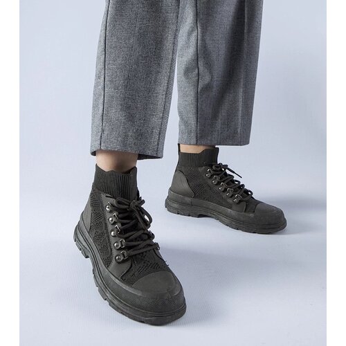 Gemre Green high fabric sneakers Casalma Slike