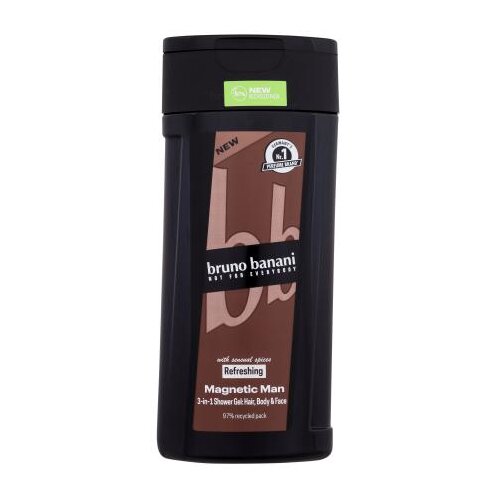 Bruno Banani Magnetic Man mirisni gel za tu&amp;scaron;iranje 250 ml za mo&amp;scaron;ke Slike