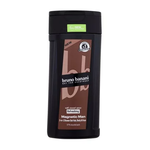 Bruno Banani Magnetic Man mirisni gel za tuširanje 250 ml za moške
