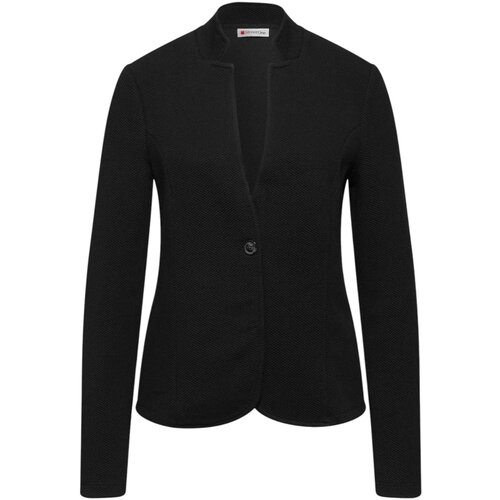 Street One Jakne &amp;amp; Blazerji EOS_Jaquard Blazer 212775 Črna Slike