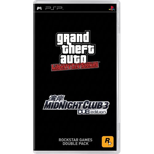 Grand Theft Auto Liberty City Stories &amp;amp; Midnight Club 3 DUB Edition (PSP) - rabljeno Slike