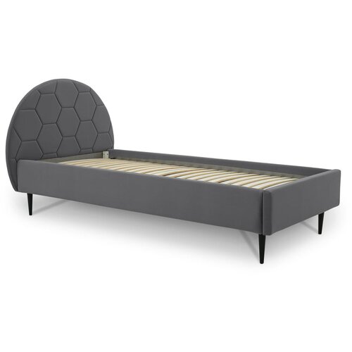 Scandic Sivi dječji krevet s prostorom za odlaganje 120x200 cm Mercury – Cijene