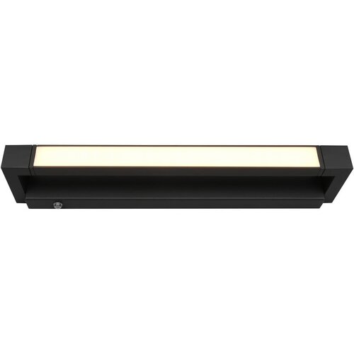  Mat crna LED zidna lampa Fabrizio – Cijene