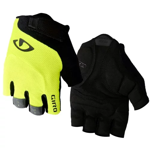 Giro Cyklistické rukavice Bravo černo-žluté, XXL