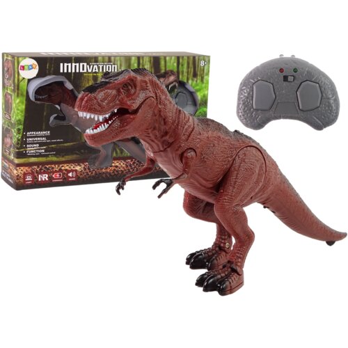 Dinosaur na daljinsko upravljanje Tyrannosaurus Rex - smeđi Cene