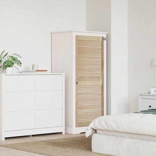 vidaXL Ormarna vrata Smeđa 140.5 x 59.5 x 2.1 cm Masivna borovina Cijene