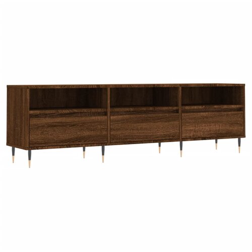 vidaXL TV omarica rjava hrast 150x30x44,5 cm inženirski les, (20912945) Cene