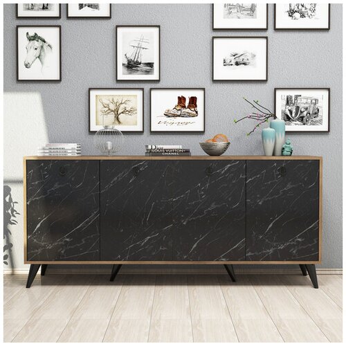 Hanah home Komoda Elite 1618 180x80x45cm Orah Slike