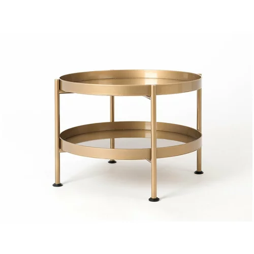 Custom Form Zlata kavna mizica Hanna, ⌀ 60 cm
