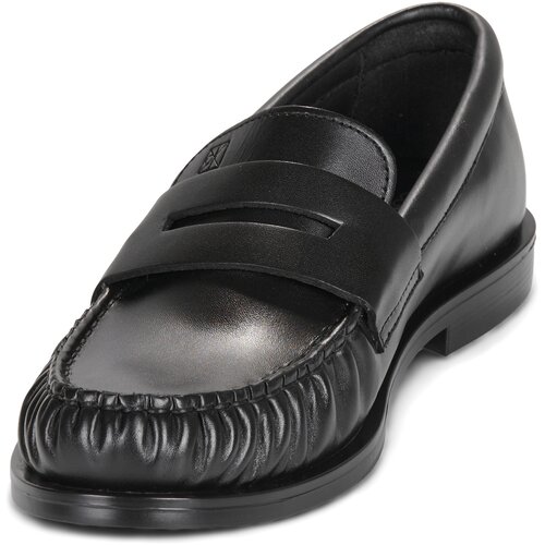 Calvin Klein Jeans Mokasini ROUND LOAFER LTH Črna Slike