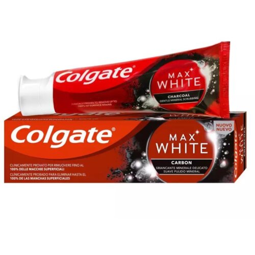Colgate Pasta za zube Max White Carbon, 75ml Cene