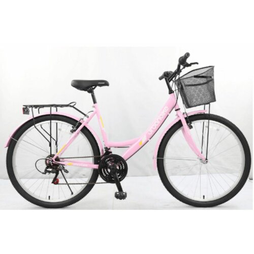 Aurora gradski bicikl 27.5" belo-roze Cene