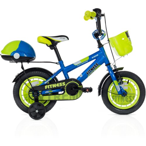  Dečija bicikla 12'' Fitness - Plavo-zelena (SM-12106) Cene