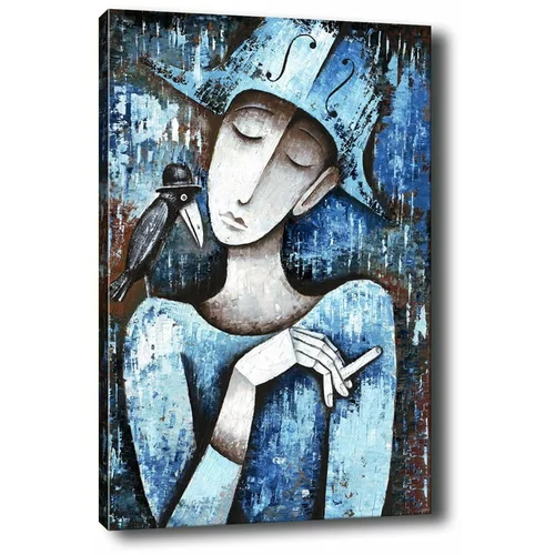 Tablo Center Slika Girl With Cigarette, 40 x 60 cm