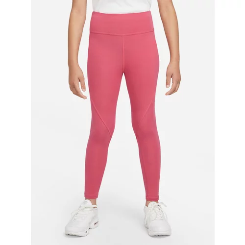 Nike NSW FAVORITES GX HW LGGNG Q5 G Tajice za djevojčice, ružičasta, veličina