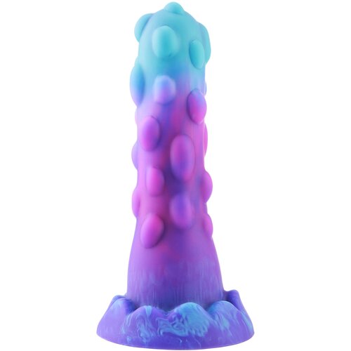 HiSmith WDD019-XS-F Monster Fantasy Slim Beginner Lifelike Soft Silicone Dildo with Suction Cup 14.5cm Slike