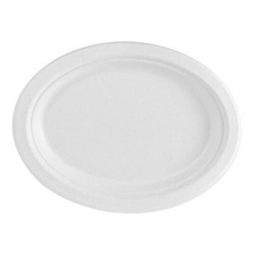 EURONOVA Eko krožnik oval / 26x19cm / 50kos, (21364665) Slike