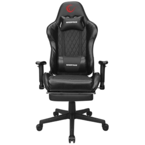 Oblivion gaming oprema Stolica gaming Rampage KL-R71 EMPIRE crno/srebrna 36527 Cene