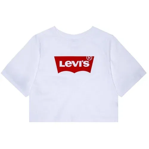 Levi's Dječja majica kratkih rukava boja: crvena