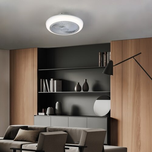  Brilagi-LED Prigu&amp;scaron;iva stropna svetiljka sa ventilatorom LED/30W/230V 3000-6500K bela+daljinski upravljač Slike