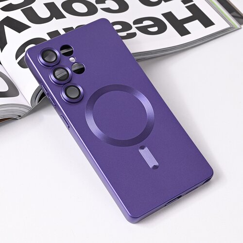  Torbica Magsafe Chrome za Samsung S938B Galaxy S25 Ultra ljubičasta Cene