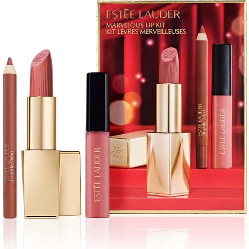 Est&amp;eacute;e Lauder Holiday Marvelous Lip Kit poklon set (za usne) Slike