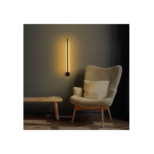 Opviq Črna LED stenska svetilka &amp;oslash; 7 cm Sword &amp;ndash; Slike