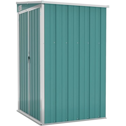 vidaXL Vrtna lopa zelena 118x100x178 cm pocinkano jeklo, (20958666) Cene