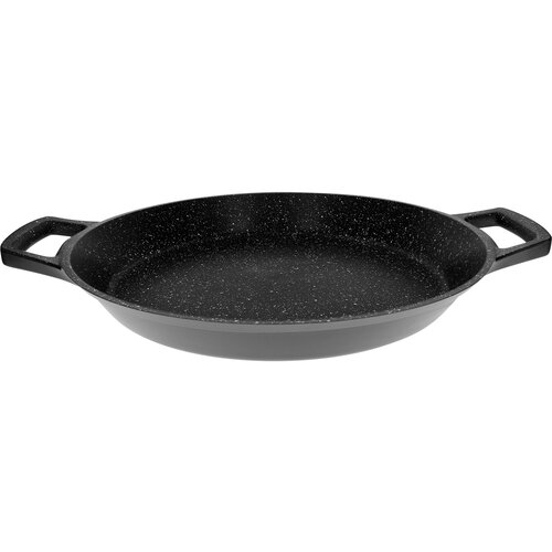 Cheffinger paella ponev s premazom proti prijemanju z marmoriranim videzom 32 cm, ?rna, (21553008) Slike