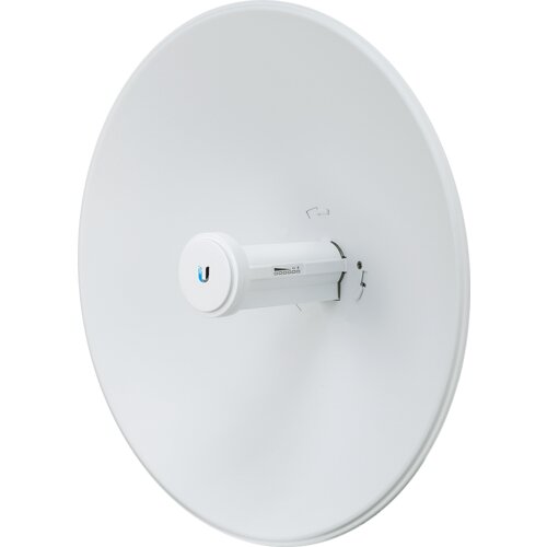 Unknown Ubiquiti airMAX PowerBeam 5AC, High-performance 5 GHz Point-to-Point (PtP) bridge with integrated dish reflector, 5 GHz, 15+ km link range, 450+ Mbps throughput, Dedicated spectral analysis radio, Dedicated WiFi management radio, 1 x GbE RJ45 port Cene