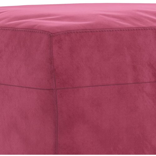  3-dijelni set sofa crvena boja vina bar&amp;scaron;unasti Slike