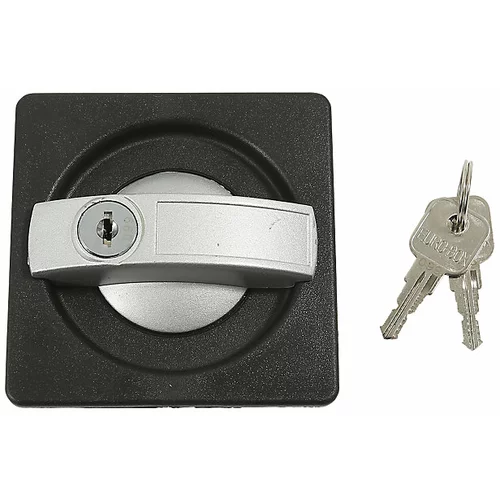  Ključavnica z ohišjem iz umetne mase, z 2 ključema, za univerzalno omaro