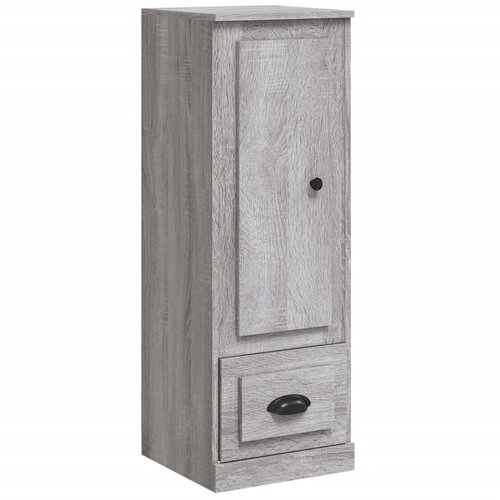 Maison Chic Komoda - Predalnik siva sonoma 36x35,5x103,5 cm inženirski les, (21717553) Slike