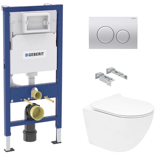 Geberit KOGEDSLINEWC01TD20KM S-Line WC &scaron;koljka s kompletom Duofix 458.103.00.2 Delta20 Cene