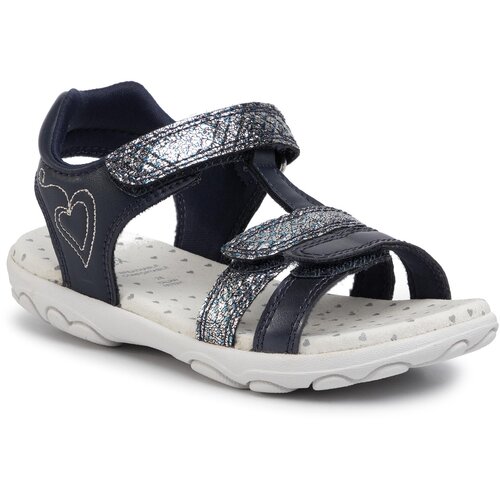 Geox Sandali J Sandal Cuore B J0290B 00454 CF44M S Navy/Dk Blue Slike