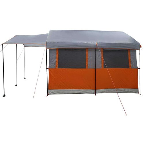  Obiteljski &amp;scaron;ator s krovom Siva i narančasta 324 x 255 x 230 cm Slike