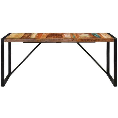 Maison Chic Jedilna miza - Kuhinjska miza - Jedilni stol 175x90x76 cm trden predelan les, (21715104) Slike